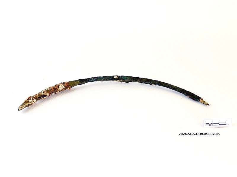 Part of a copper ring — Maritime Archaeology Museum
