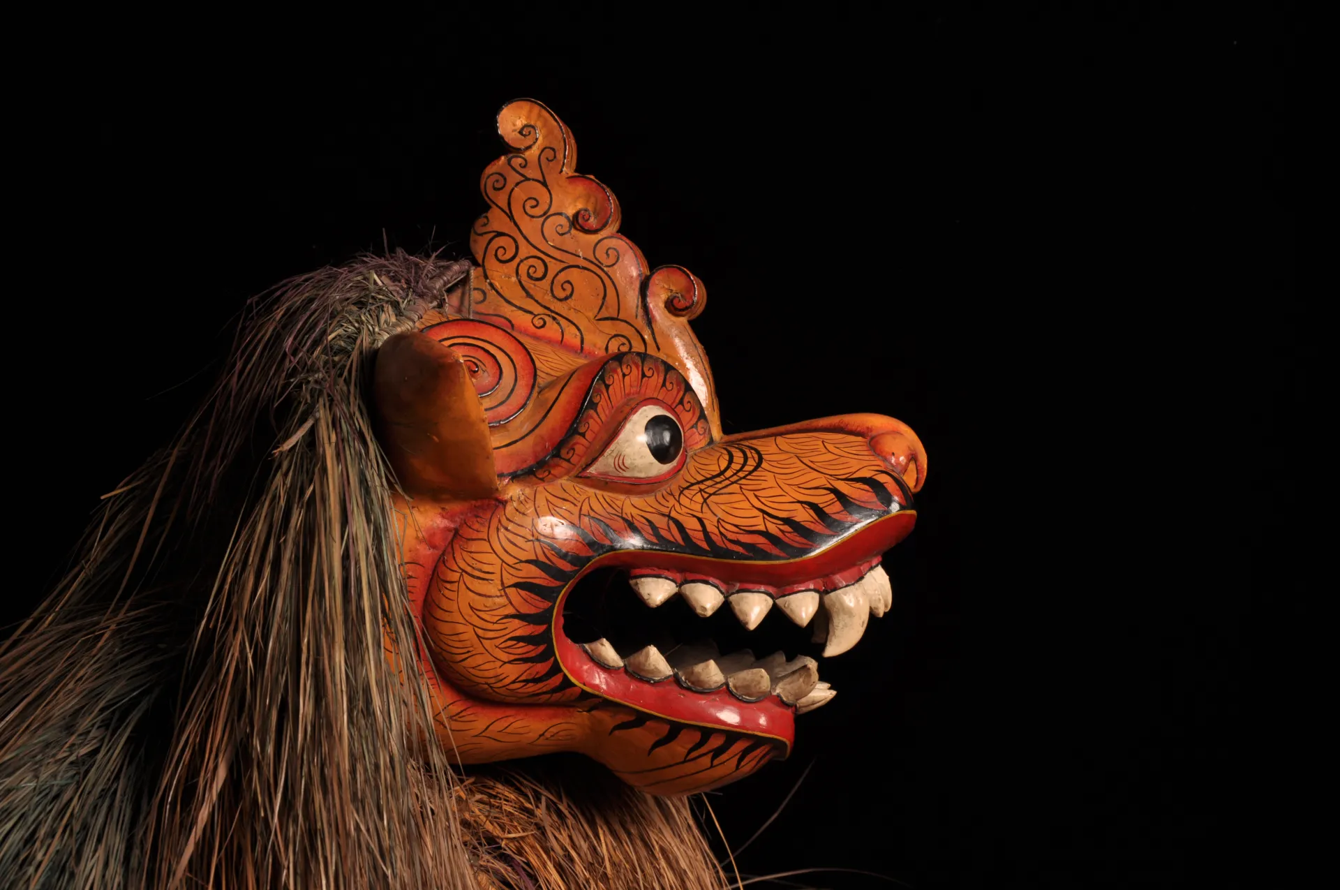 Sinha Kolama — related artifact at Ariyapla Mask Museum