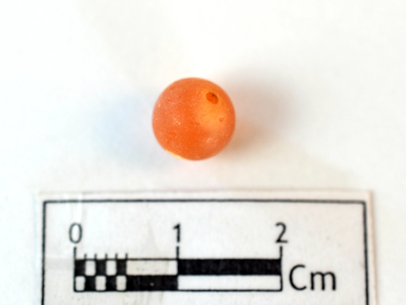 Carnelian Bead — Maritime Archaeology Museum