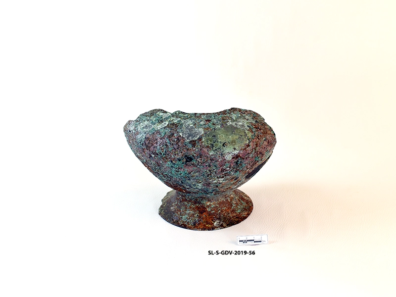 Part of a copper vessel — Maritime Archaeology Museum