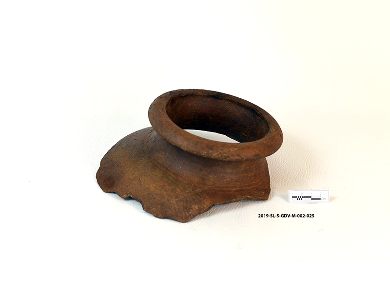 The part of a storing water pot — Maritime Archaeology Museum