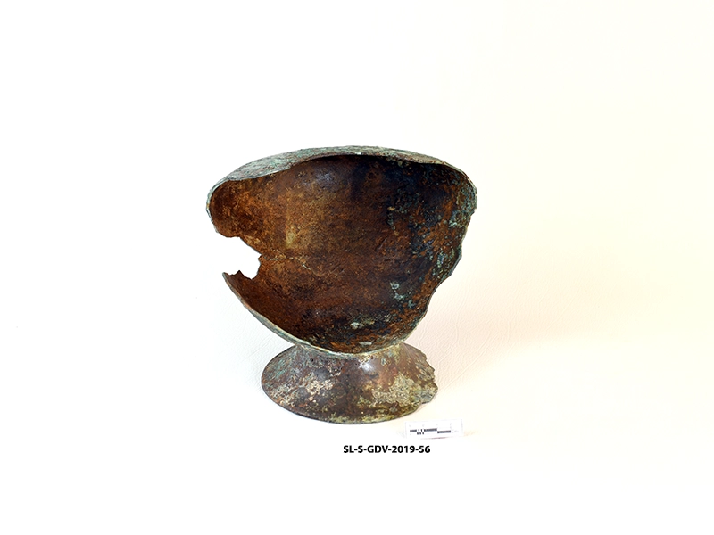Part of a copper vessel — image 2
