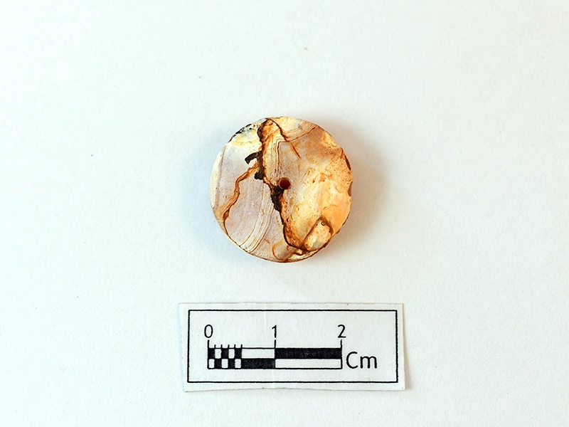 Oblate Disc bead — Maritime Archaeology Museum