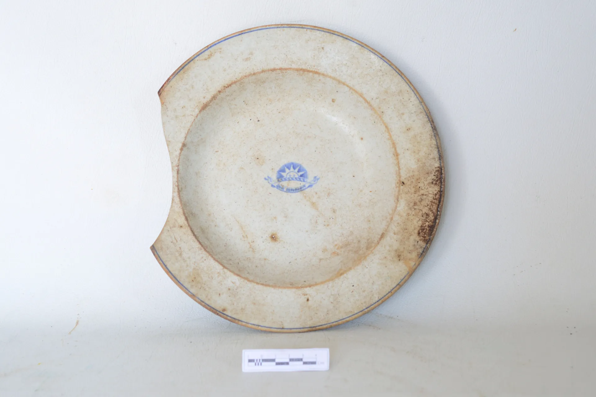 A  Porcelain Plate — Maritime Archaeology Museum