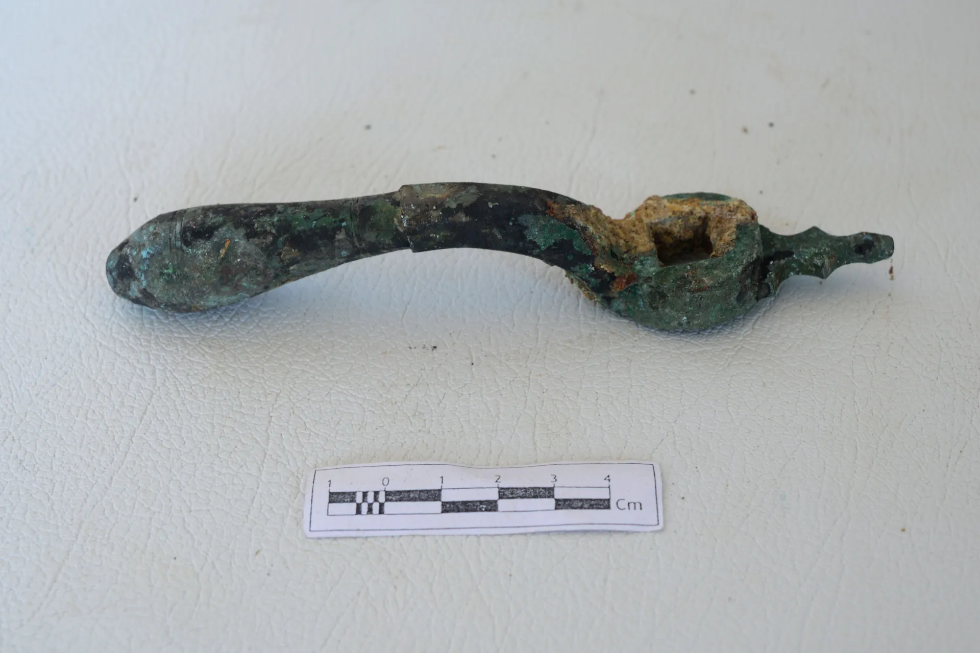 Copper alloy handle part — Maritime Archaeology Museum