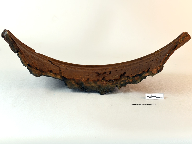 Part of a stand / pedestal — Maritime Archaeology Museum