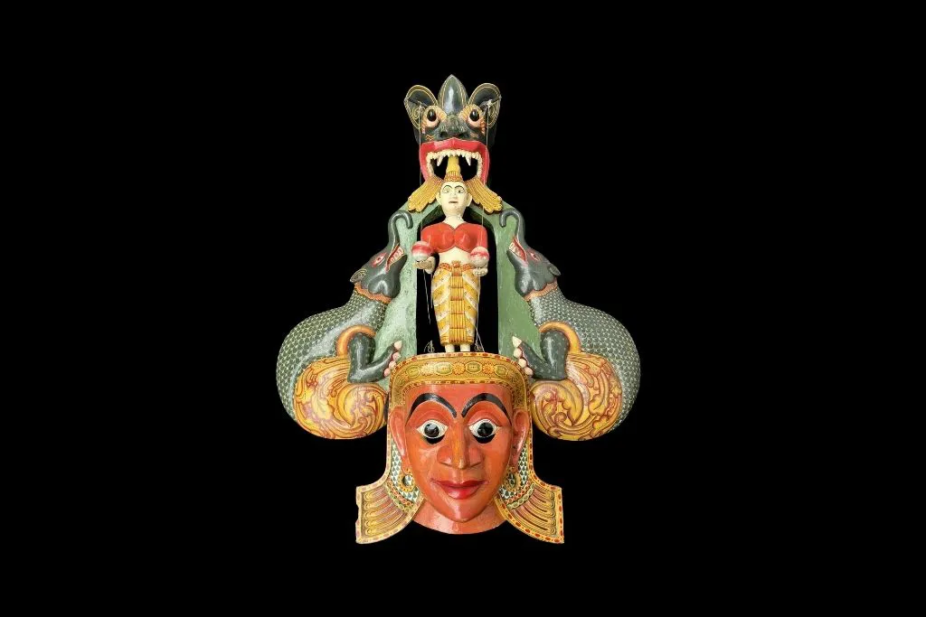 Saramba walli and Somi guna kolama — Ariyapla Mask Museum